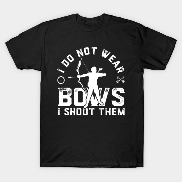 Archery bow arrow target T-Shirt by autopic